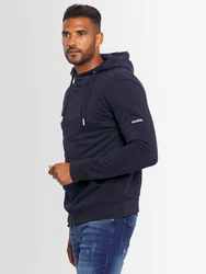 Alessandro Salvarini Kapuzenpullover ASCalgarii Dunkelblau/Blau/Schwarz/Hellblau