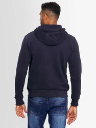 Alessandro Salvarini Kapuzenpullover ASCalgarii Dunkelblau/Blau/Schwarz/Hellblau