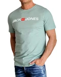 Jack & Jones Print Shirt mit Rundhalsausschnitt Grün/Khaki/Dunkelgrün/Türkis Jack & Jones Print Shirt mit Rundhalsausschnitt Grün/Khaki/Dunkelgrün/Türkis