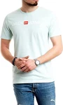 Jack & Jones Print Shirt mit Rundhalsausschnitt Grün/Hellblau/Hellgrün/Türkis/Khaki