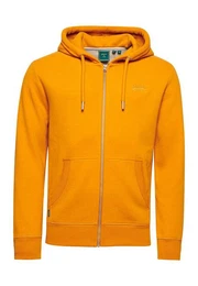 Sweatshirt Herren Zipper VINTAGE LOGO EMB ZIPHOOD Thrift Gold Marl Gelb