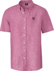 Polo Sylt Kurzarmhemd Lila/Rosa
