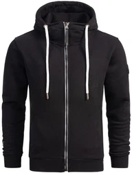 Alessandro Salvarini Sweatjacke ASGilio Schwarz