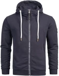 Alessandro Salvarini Sweatjacke ASGilio Dunkelblau