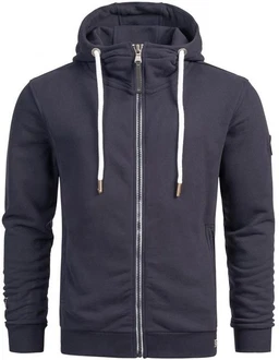 Alessandro Salvarini Sweatjacke ASGilio Dunkelblau