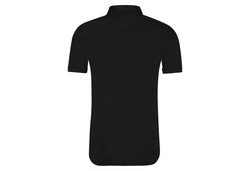 DESOTO Kurzarmhemd Modern BD mit Button-Down-Kragen Schwarz