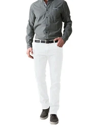 Stooker Men Straight-Jeans Frisco Weiß