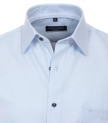 CASAMODA Businesshemd Kent Comfort Fit Hellblau/Dunkelblau/Blau
