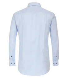CASAMODA Businesshemd Kent Comfort Fit Hellblau/Dunkelblau/Blau