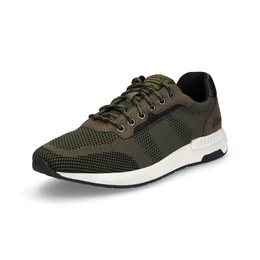 Herren Strick Sneaker khaki grn Sneaker