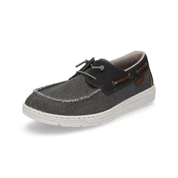 Herren Canvas Slipper schwarz Slipper