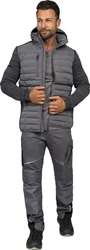 Leibwchter Hybridjacke Casual-Line Grau/Dunkelgrau/Hellgrau