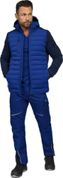 Leibwchter Hybridjacke Casual-Line Blau/Hellblau/Dunkelblau