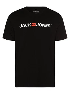 Jack & Jones T-Shirt JJECORP LOGO TEE SS CREW NECK NOOS Schwarz