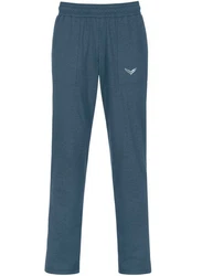 Trigema Jerseyhose Hose DELUXE Blau/Hellblau/Dunkelblau