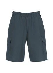Trigema Jerseyhose Cargo-Bermuda grau (anthrazit)