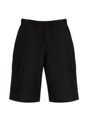 Trigema Jerseyhose Cargo-Bermuda schwarz