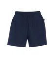 Trigema Jerseyhose Shorts Dunkelblau/Blau