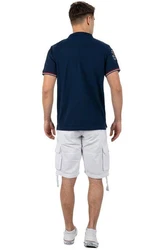 Geographical Norway T-Shirt Kurzarm Poloshirt bakidney Men Navy