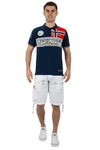 Geographical Norway T-Shirt Kurzarm Poloshirt bakidney Men Navy