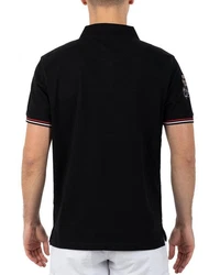 Geographical Norway T-Shirt Kurzarm Poloshirt bakidney Men Schwarz