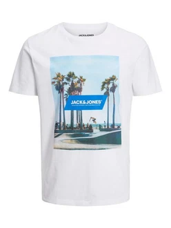 Jack & Jones Rundhalsshirt JJGEM TEE SS CREW NECK