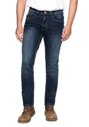 HERO by John Medoox 5-Pocket Jeans Portland Slim Straight Fit Blau