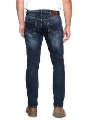 HERO by John Medoox 5-Pocket Jeans Portland Slim Straight Fit Blau
