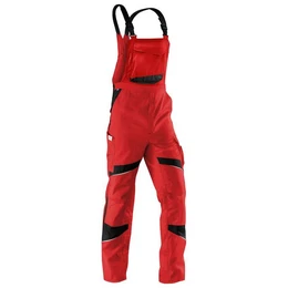 Kbler Latzhose Kbler Activiq Latzhose mittelrot/schwarz