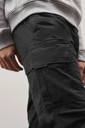 Next Utility-Cargohose Regular Tapered Dunkelgrün/Khaki