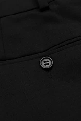 Digel Stoffhose Per-V Schwarz