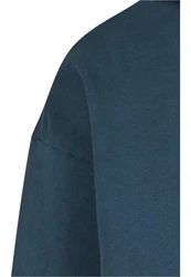 Urban Classics Sweatshirt Ultra Heavy Hoody Dunkelblau/Blau/Hellblau/Grau