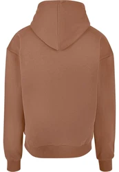 Urban Classics Sweatshirt Ultra Heavy Hoody Braun/Orange