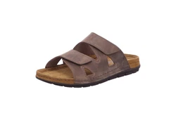 Rohde Pantolette Clog Dunkelbraun/Braun/Beige