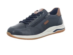 SIOUX Schnürschuh Sneaker Blau/Grau/Hellblau/Dunkelblau
