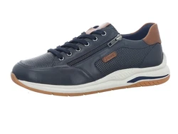 SIOUX Schnürschuh Sneaker Blau/Grau/Hellblau/Dunkelblau