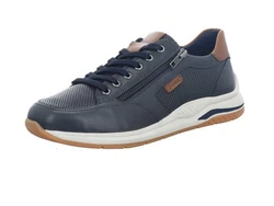 SIOUX Schnürschuh Sneaker Blau/Grau/Hellblau/Dunkelblau