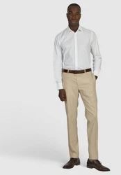 HECHTER PARIS Anzughose Modern Fit Khaki/Beige