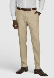 HECHTER PARIS Anzughose Modern Fit Khaki/Beige
