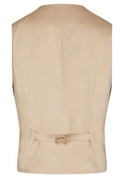 HECHTER PARIS Anzugweste Beige/Khaki/Braun