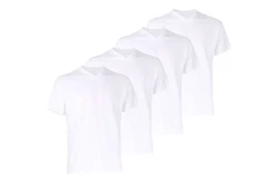 GTZBURG T-Shirt mit V-Ausschnitt, kurzarm Weiß