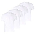 GTZBURG T-Shirt mit V-Ausschnitt, kurzarm Weiß