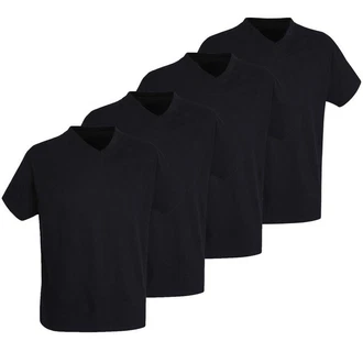 GTZBURG T-Shirt mit V-Ausschnitt, kurzarm