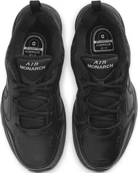 Nike Herren Air Monarch IV Sportschuh Schwarz/Grau