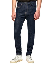Skinny-fit-Jeans High Waist Stretch Hose Indigo Blau - D-Amny 009PC