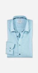 OLYMP Businesshemd Level Five Hellblau/Blau/Türkis