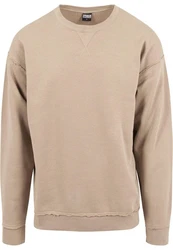 Urban Classics Rundhalspullover Oversized Open Edge Crew 