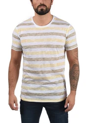 !Solid Rundhalsshirt SDTet Kurzarmshirt Gelb/Beige/Grau/Braun