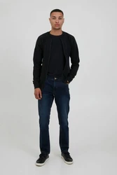 !Solid Cardigan SDCezar Schwarz