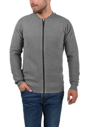 !Solid Cardigan SDCezar Hellgrau/Dunkelgrau/Grau